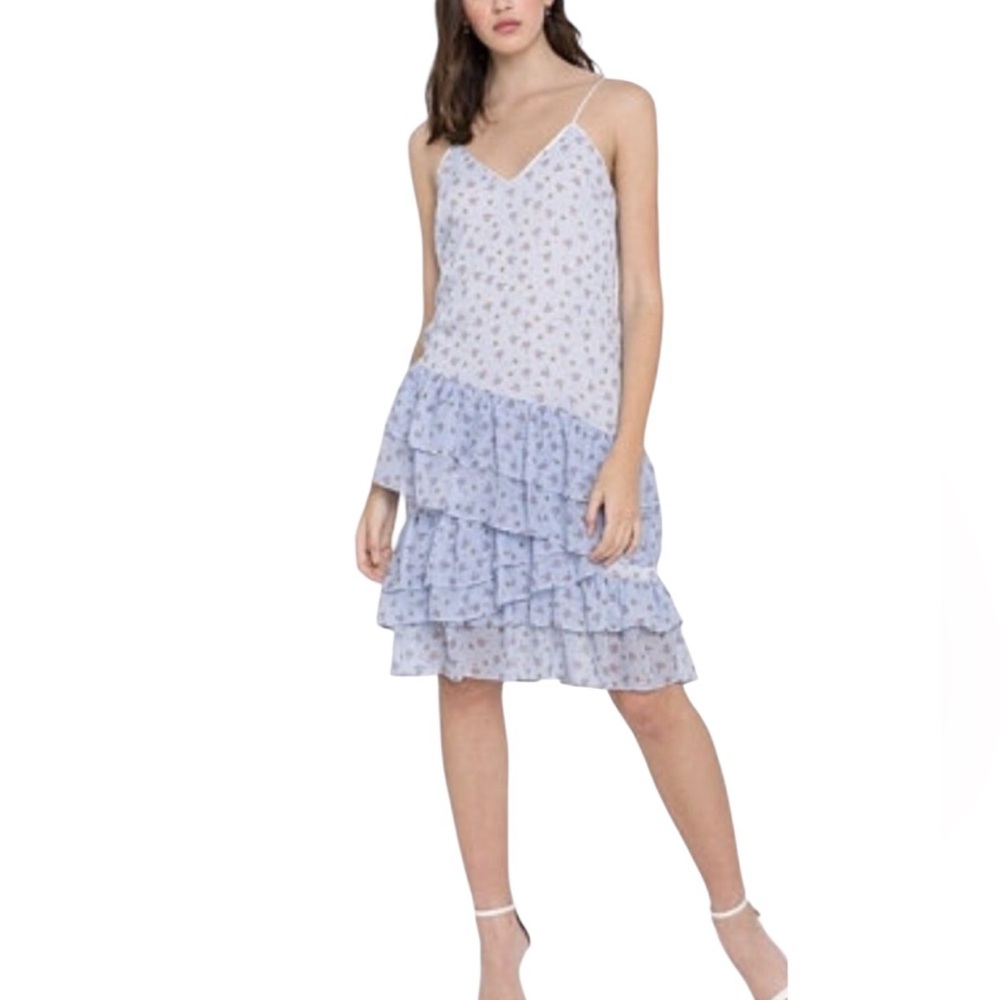 Endless Rose Ditzy Lotus Tiered Dress